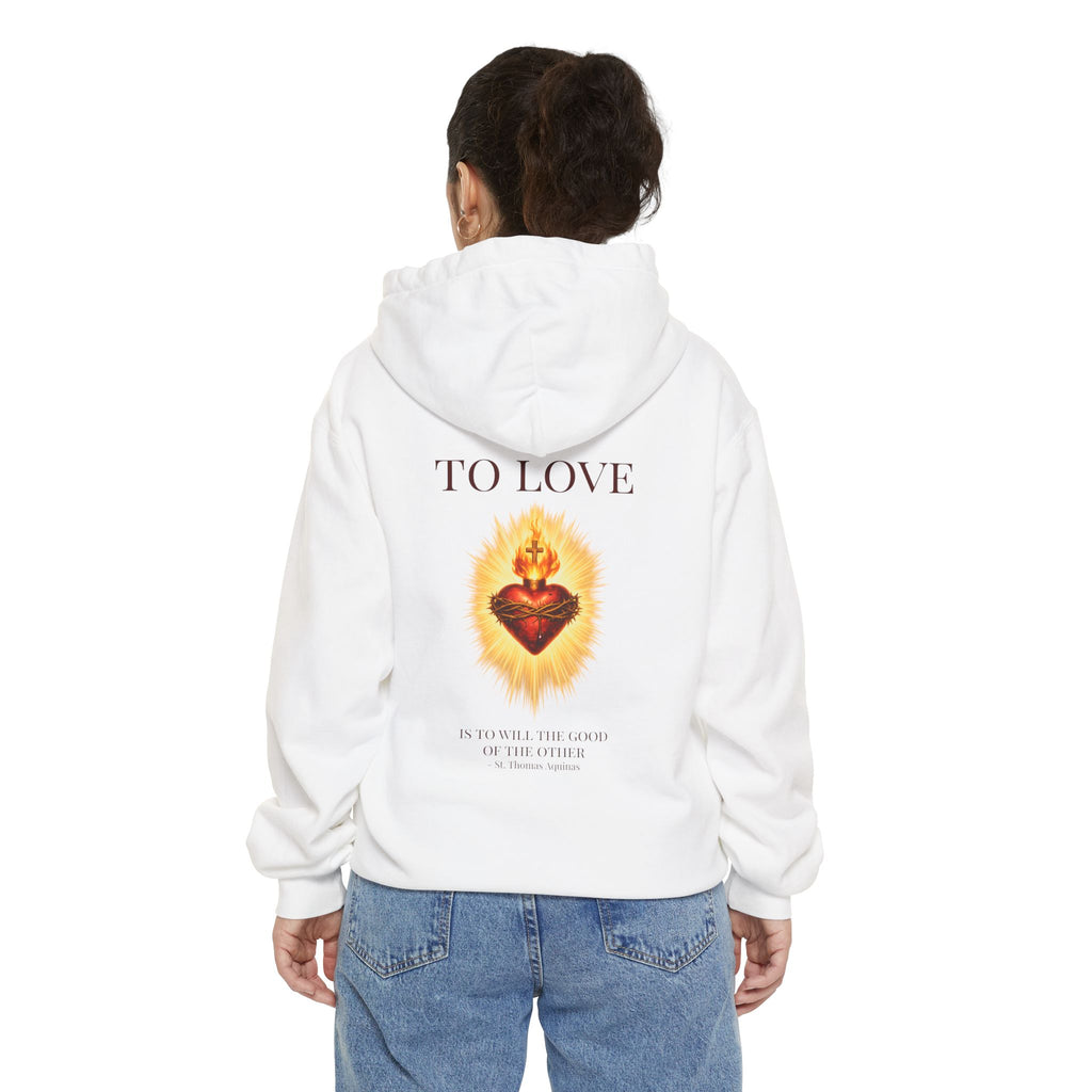 Sacred Heart Hoodie -- St. Thomas Aquinas