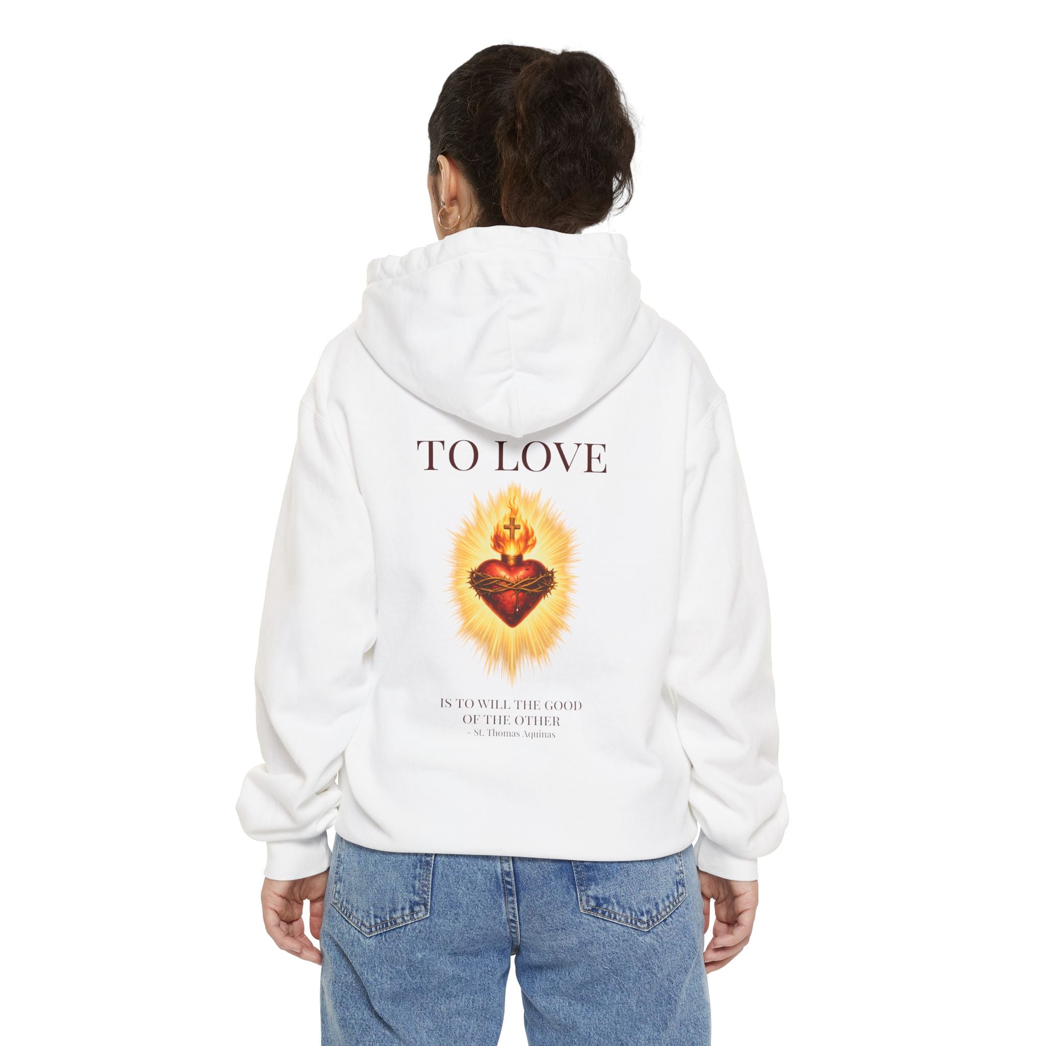 Sacred Heart Hoodie -- St. Thomas Aquinas