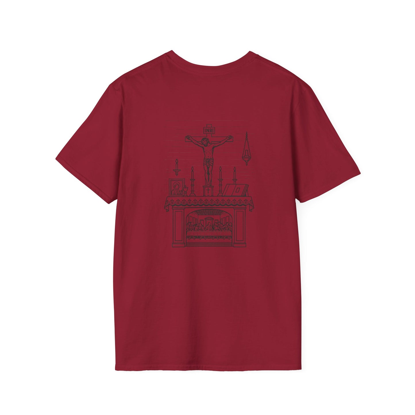 His Presence Casual T-Shirt for Catholic Men and Women