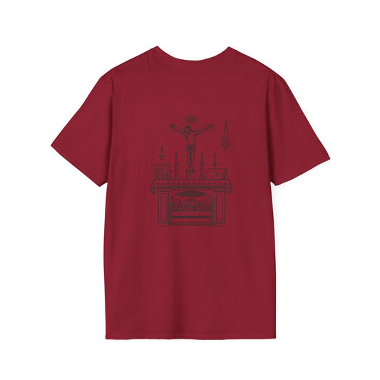 His Presence Casual T-Shirt for Catholic Men and Women