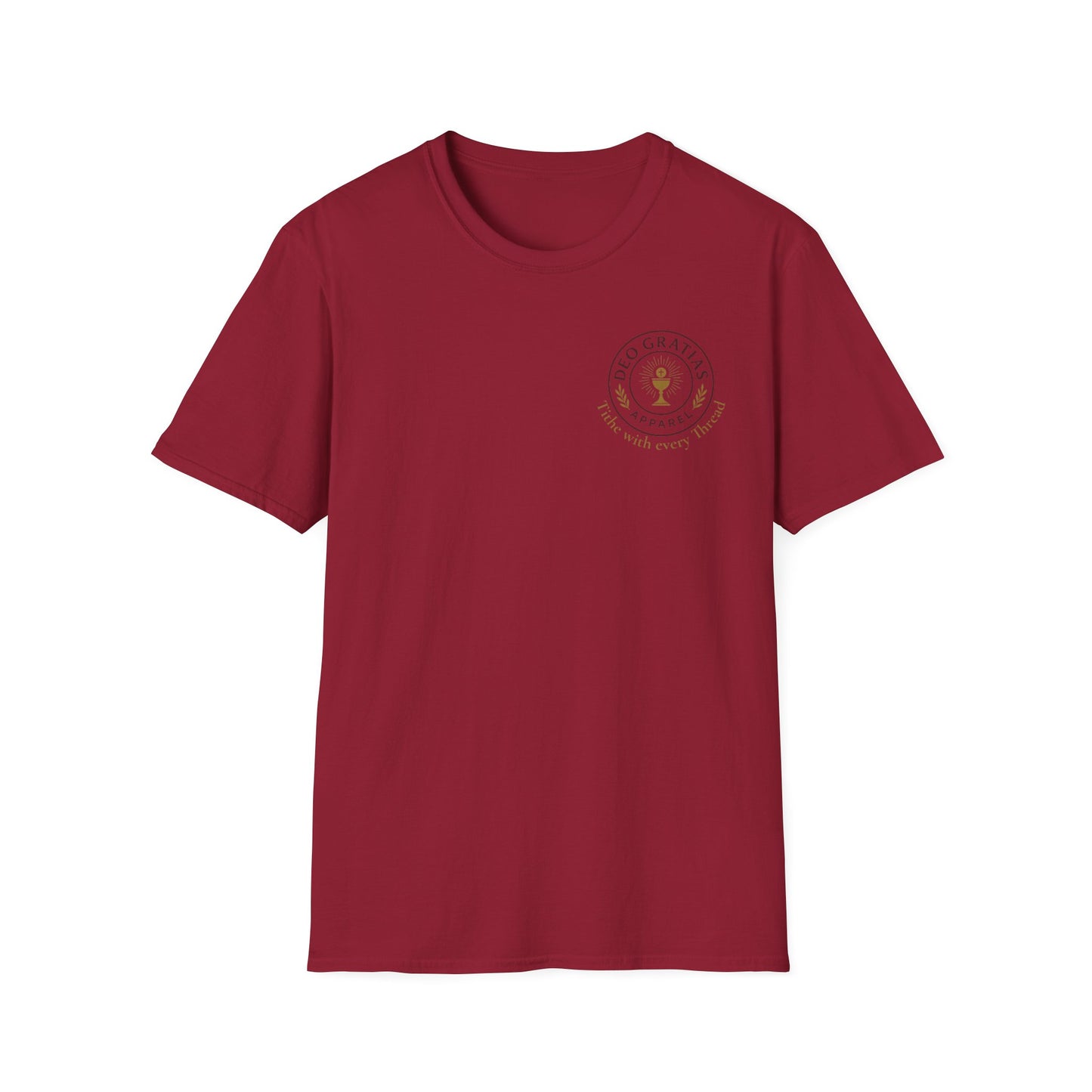 His Presence Casual T-Shirt for Catholic Men and Women