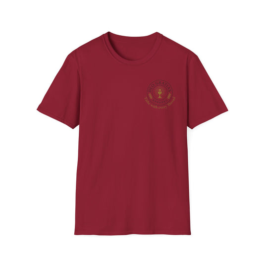 His Presence Casual T-Shirt for Catholic Men and Women