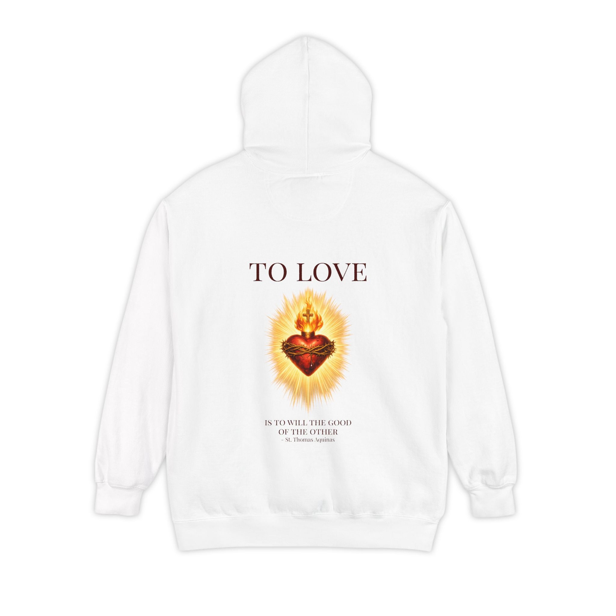 Sacred Heart Hoodie -- St. Thomas Aquinas