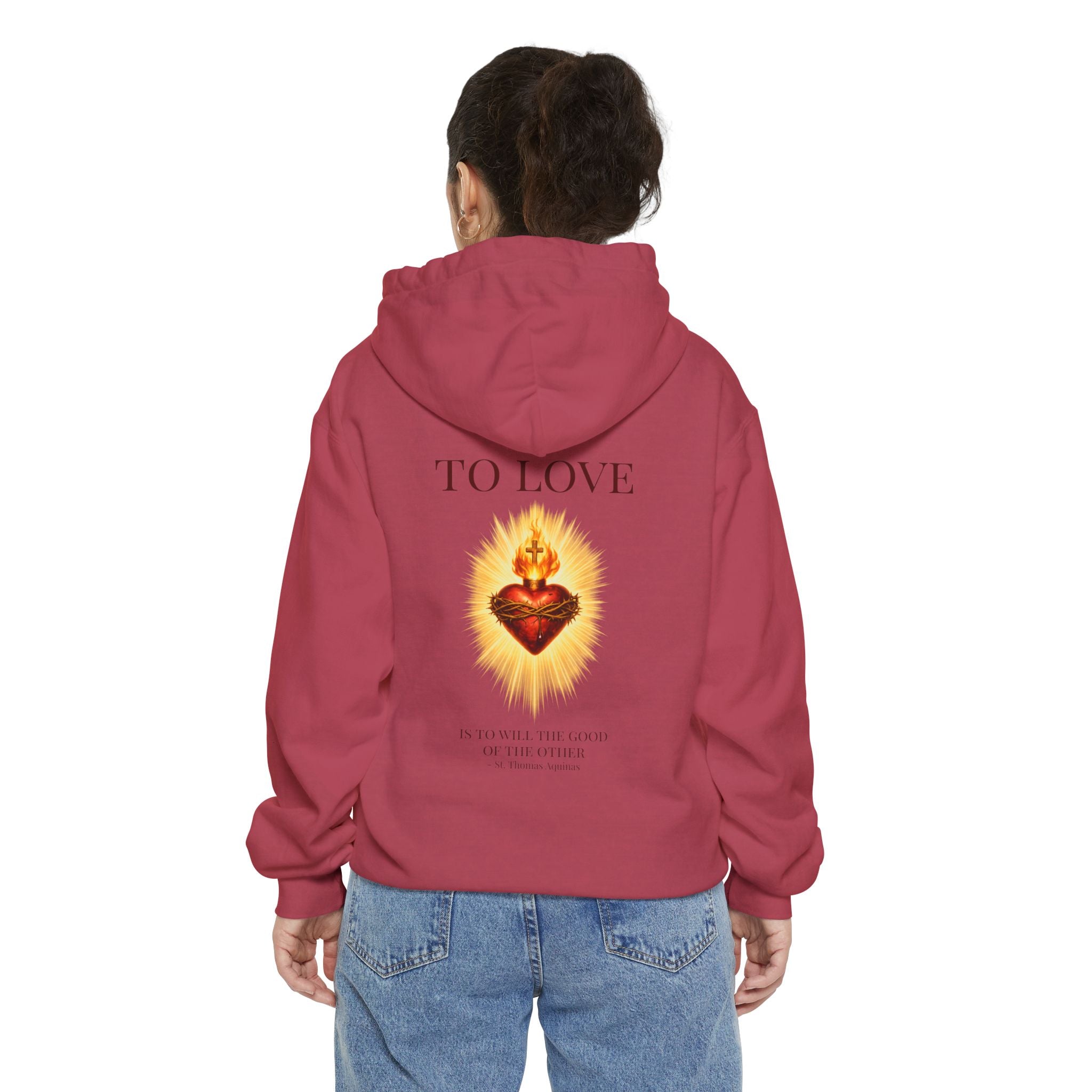 Sacred Heart Hoodie -- St. Thomas Aquinas