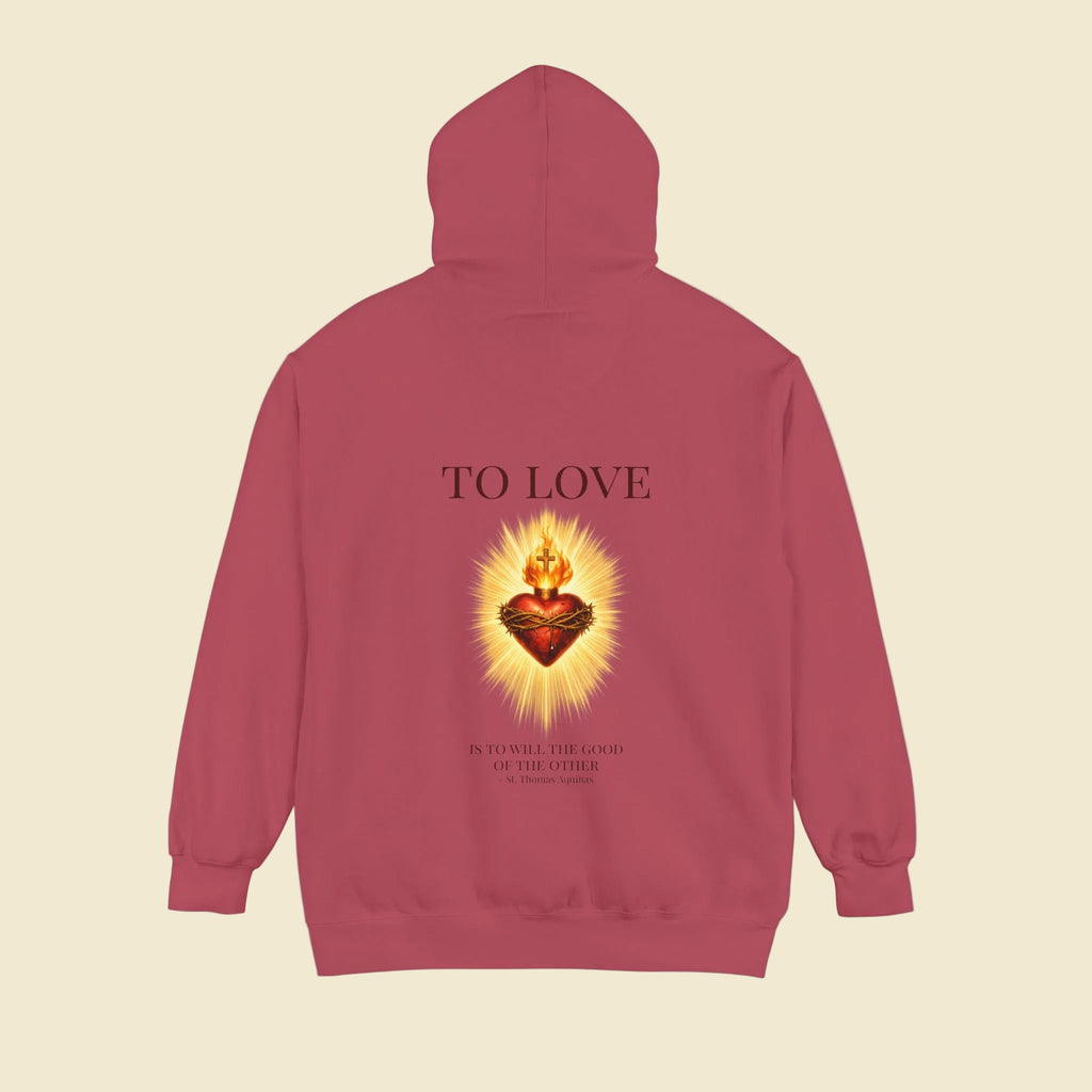 Sacred Heart Hoodie -- St. Thomas Aquinas