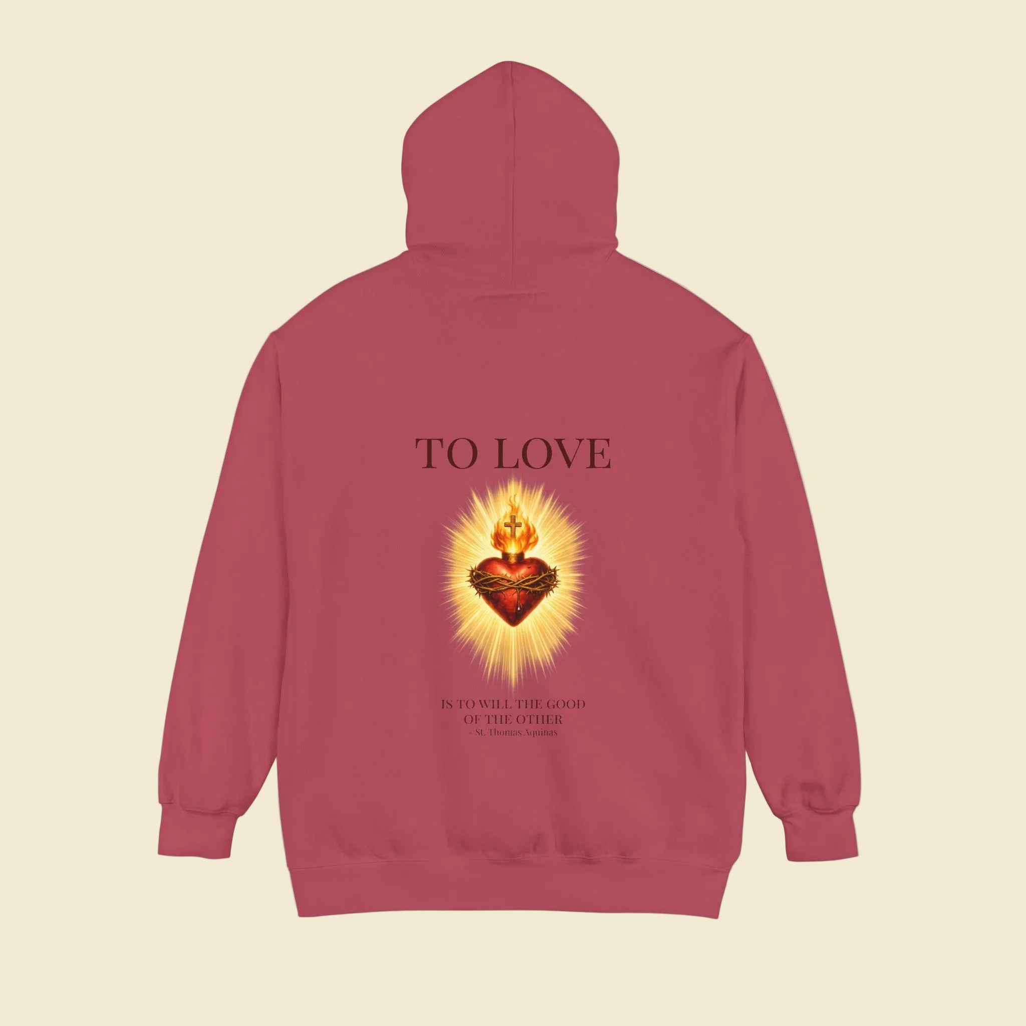 Sacred Heart Hoodie -- St. Thomas Aquinas