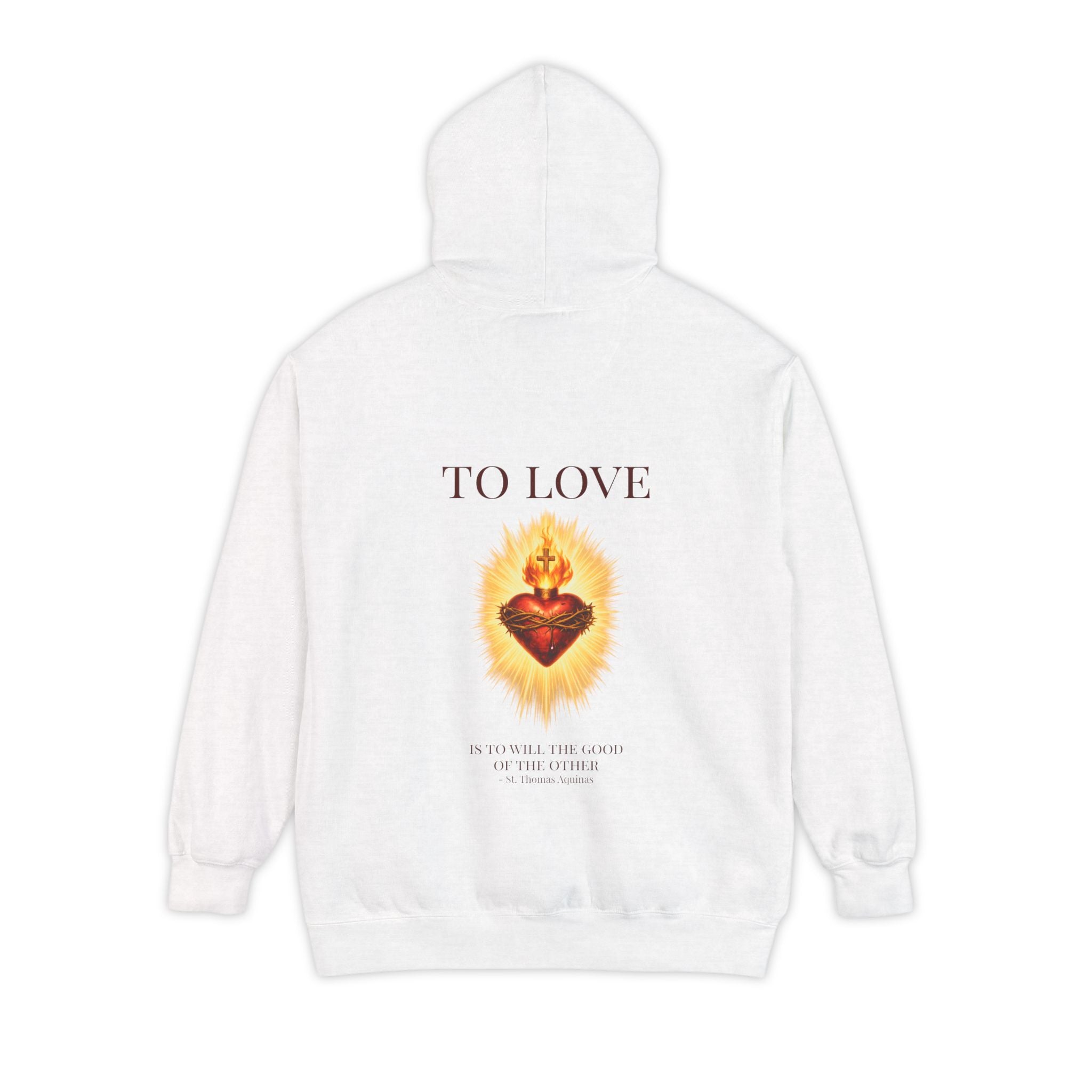 Sacred Heart Hoodie -- St. Thomas Aquinas