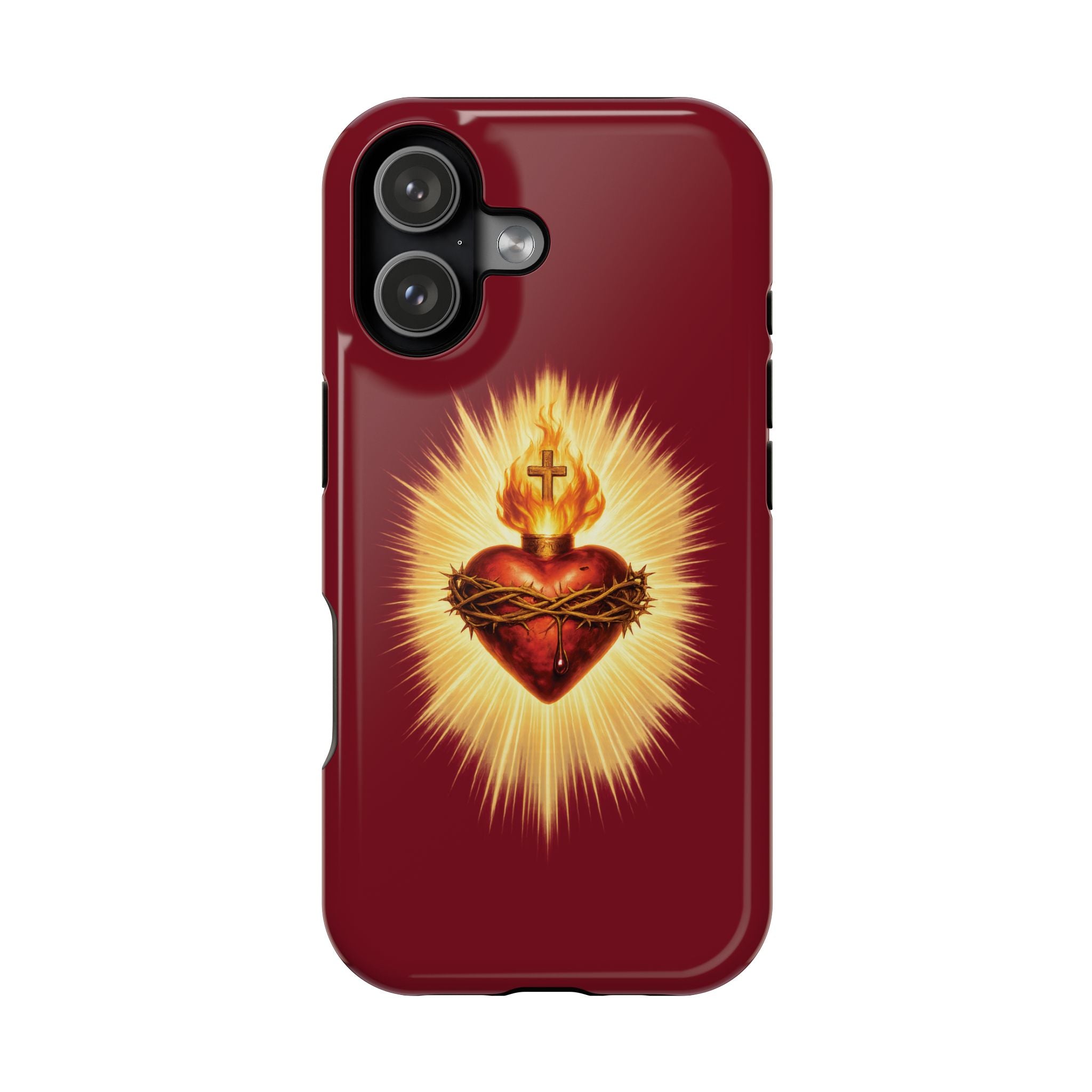 Sacred Heart Impact-Resistant Phone Case